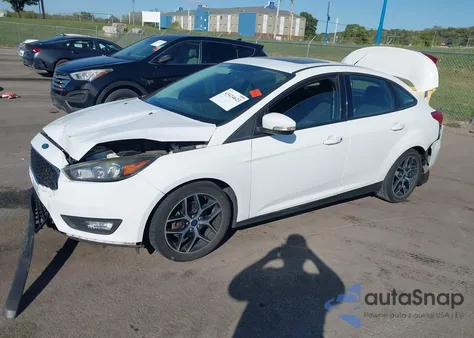 2017 Ford Focus Sel из США, поврежденный, VIN 1FADP3H26HL308018